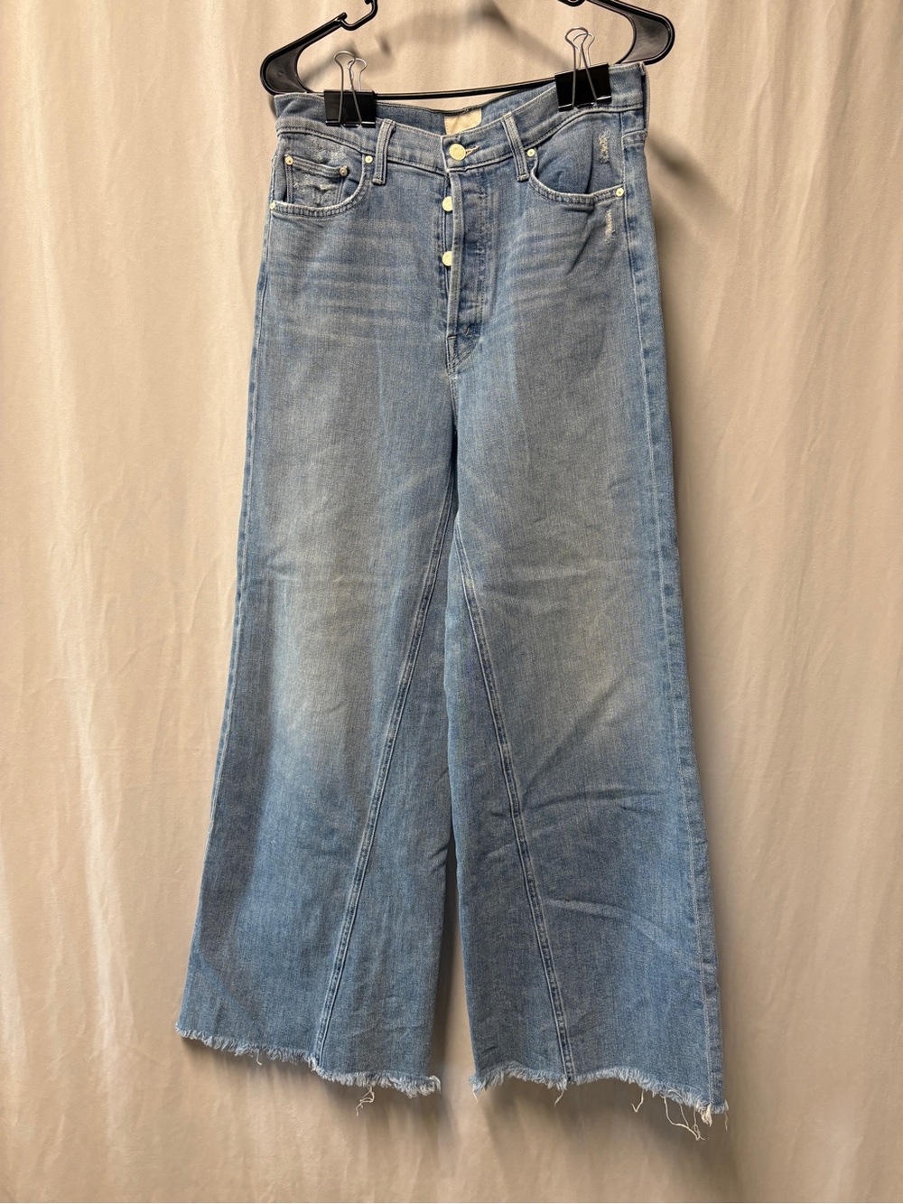MOTHER High-Rise Light Blue Denim Jeans - Size 30